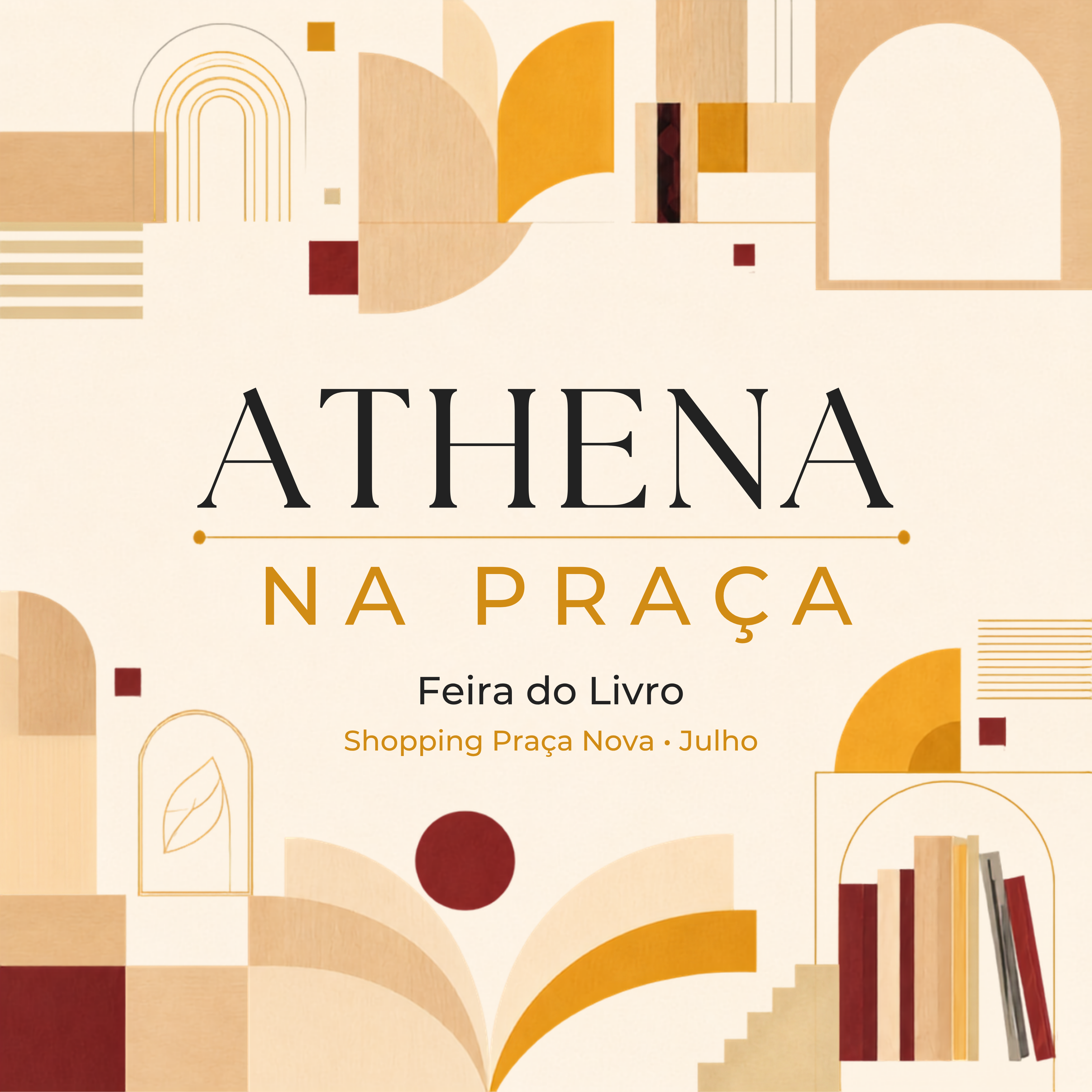 Feira do Livro no Shopping Praça Nova